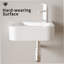 Wall Mounted Bathroom Sink, Rectangle Vessel Sink For Small Bathroom