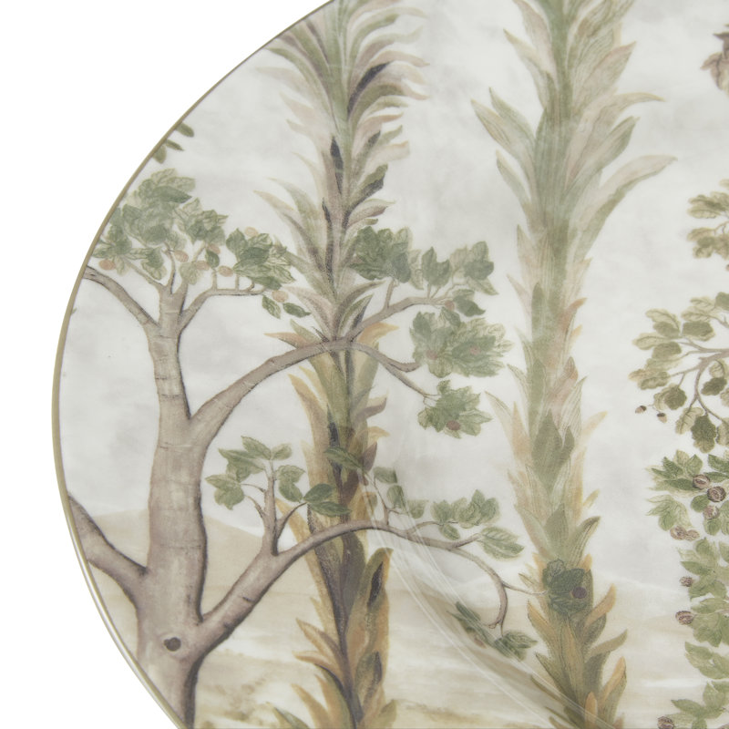 Plateau de service oval Spode Kit Kemp Tall Trees - Forêt enchantée