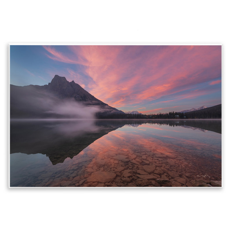 «Emerald Lake Sunset» par Alan Majchrowicz, 13" H x 19" W