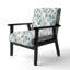 Fauteuil d'appoint rembourré Tranquil Patterns II