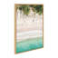 «Tropical Beach from Above» par Amy Peterson, reproduction d'art sur toile encadrée-450766781