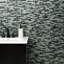 Kinzari Interlocking 12 in. x 12 in. Glossy Glass Mosaic Wall Tile-1920364506