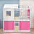 Frame House Bed With Tent And Ladder-477862981-477862983