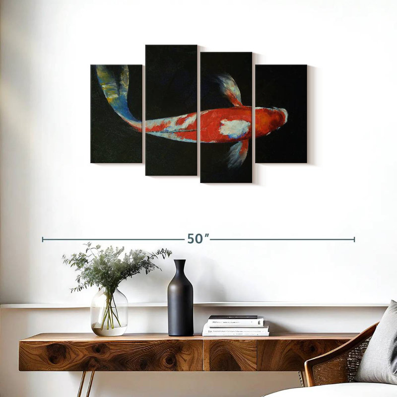 Brampt Koi, 22" H x 36" W