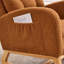 Chaise berçante d'appoint rembourrée 1 place avec repose-pieds BEIMO-510288781