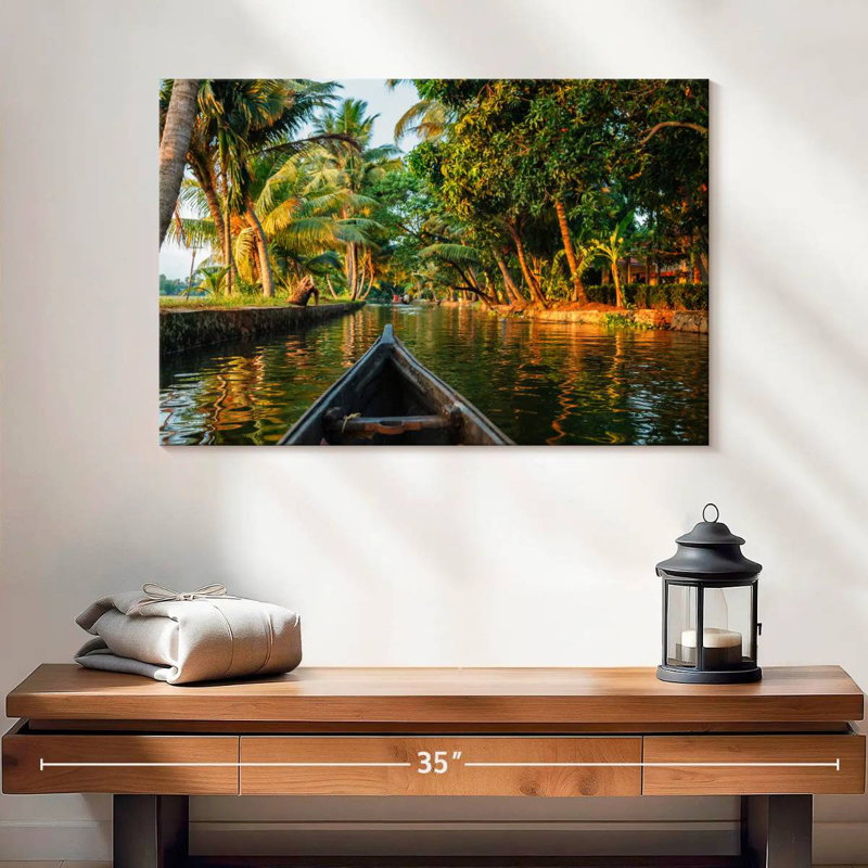 Mehar Kerala Backwater Tour, H 16 po x l 24 po