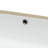 22" X 15" X 8.3" White Ceramic Undermount Bathroom Sink With Overflow