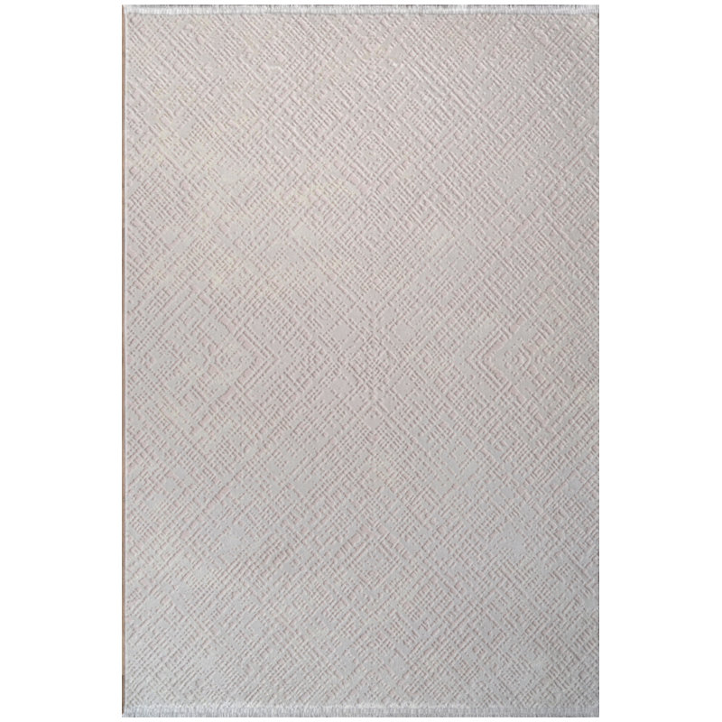 Tapis rectangulaire en coton Nastase, Tapis de couloir 2 pi 8 po x 9 pi 11 po