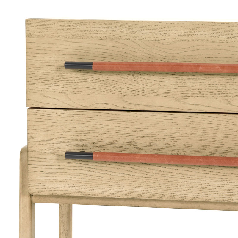 Rosedale Nightstand-Yucca Oak Veneer, Yucca Oak