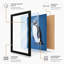 Penguin Profile Modern - Framed Print-1898572064-1898572069