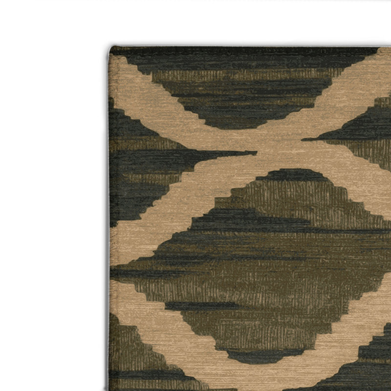 Tapis d'intérieur et d'extérieur brun Nature, Rectangulaire 8 pi x 10 pi