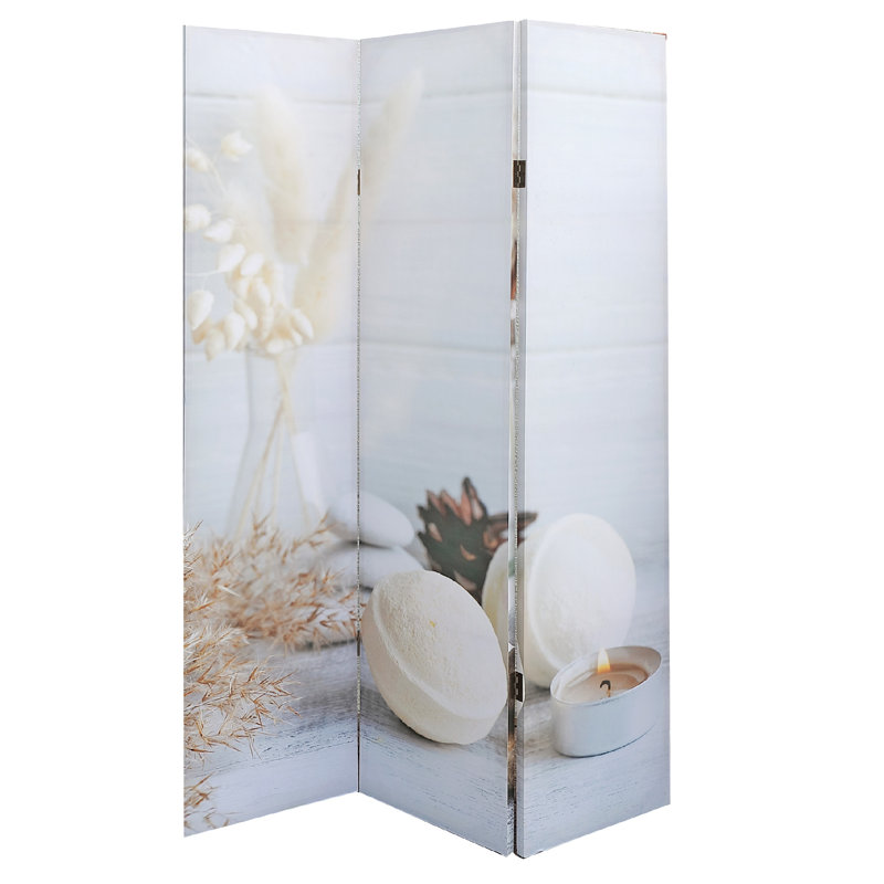 Ih Casadecor 47.5'' W x 71'' H 3 - Panel Folding Room Divider