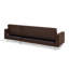 Petersburg 4 Seater Faux Leather Sofa Bed