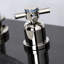 Robinet de salle de bain espacé Kingston-30370052