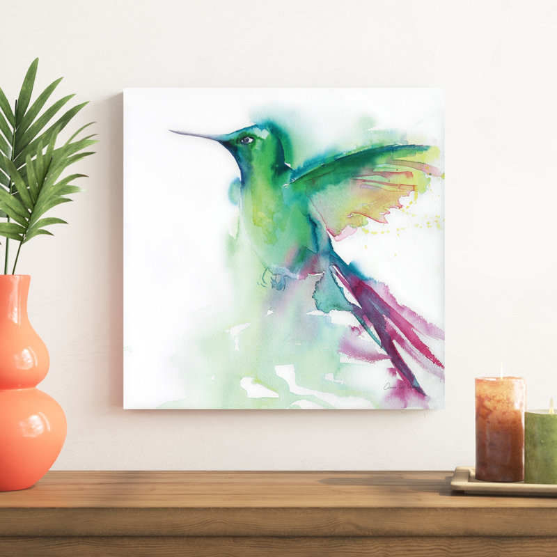 Colibris III, H 20 po x l 20 po x P 1,25 po