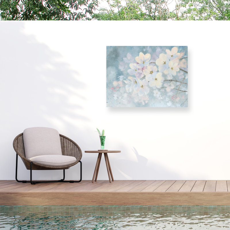 Toile d'extérieur «Splendid Bloom» de James Wiens, H 14 po x l 19 po x P 1,5 po