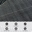 Modern Black And Cream Geometric Area Rug-72566756