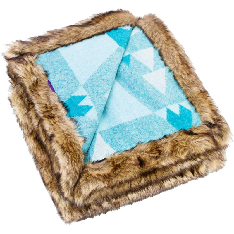 Moonstone Plain Weave / Muslin Throw Blanket
