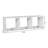 Safflower Square Floating Shelf