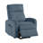 Pary Power Lift Chair, Armrests With Magazine Pocket, Blue Corduroy-120613789