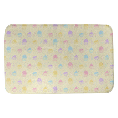 Tapis pour salle de bain petits gâteaux Mcguigan