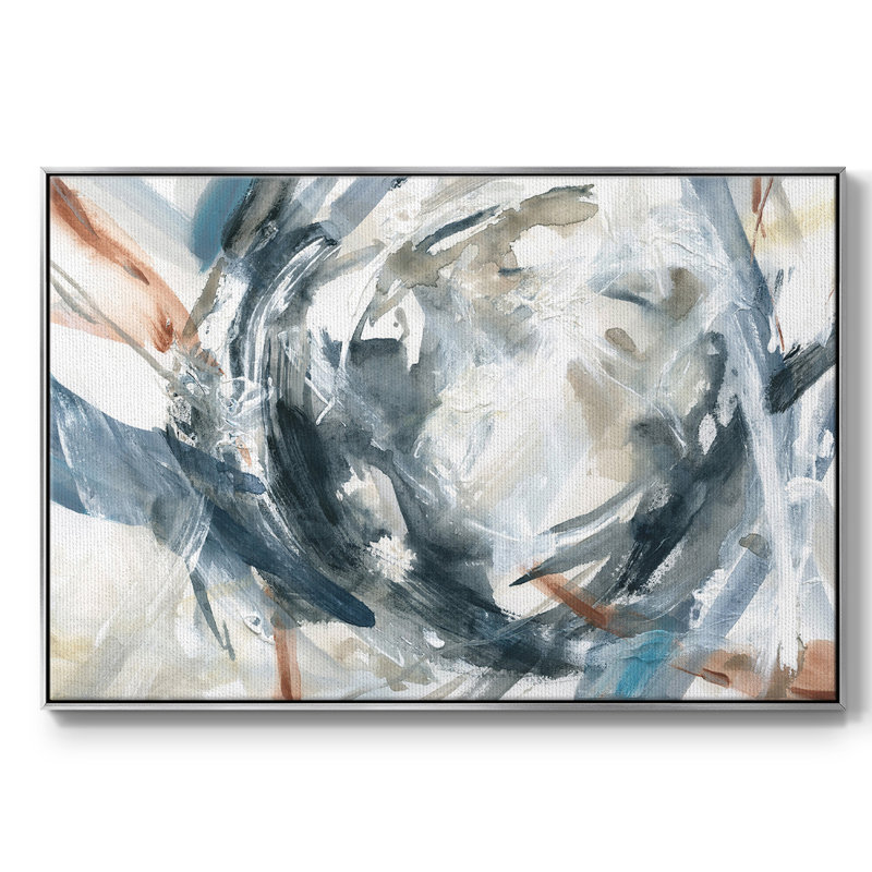 " Hypnotic Array ", 25" H x 37" W x 2" D, Silver