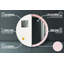 Huldar Glass Flat Wall Mirror