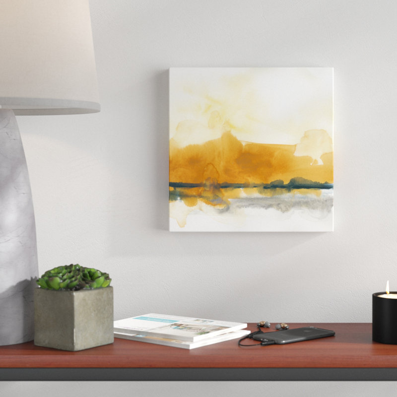 Mesa Skyline II by June Erica Vess - Wrapped Canvas Painting, 30cm H x 30cm W