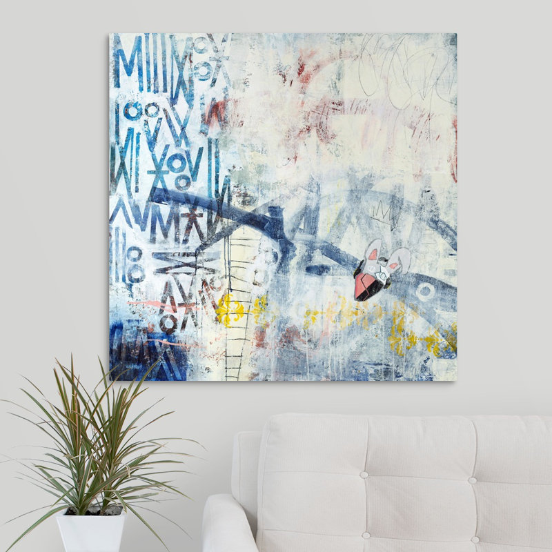 «Trix Are for Kids», peinture sur toile, H 12 po x l 12 po x P 1,25 po, Toile tendue
