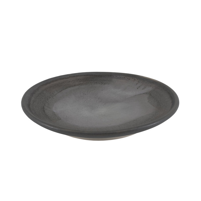 Collection No 1 Stoneware Dinner Plate, Charcoal