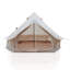 Tente de style campagnard classique 9,8 pi, beige-127287726