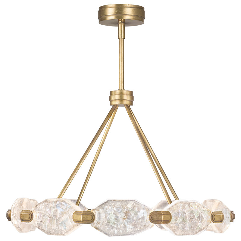 Lustres ronds 32 "Allison Paladino, Or