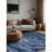 Machine Washable Blue Area Rug-856874299