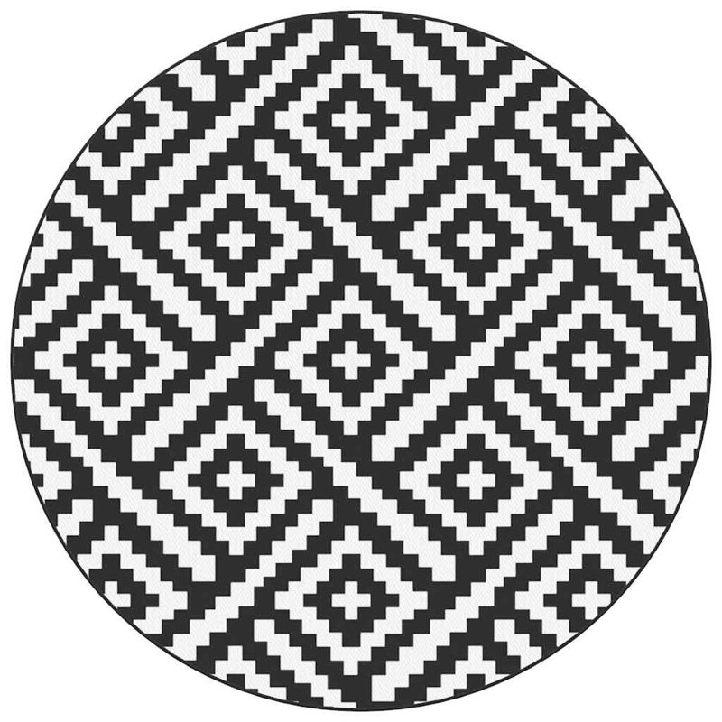 Round Allar Area Rug, Round 200 cm