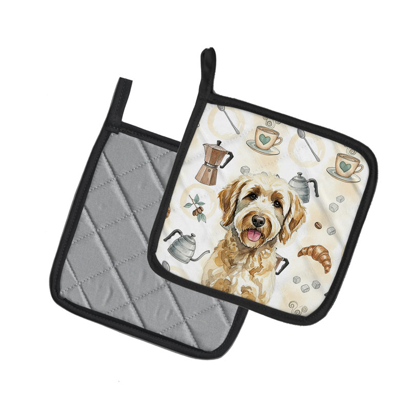 Paire de poignées Labradoodle