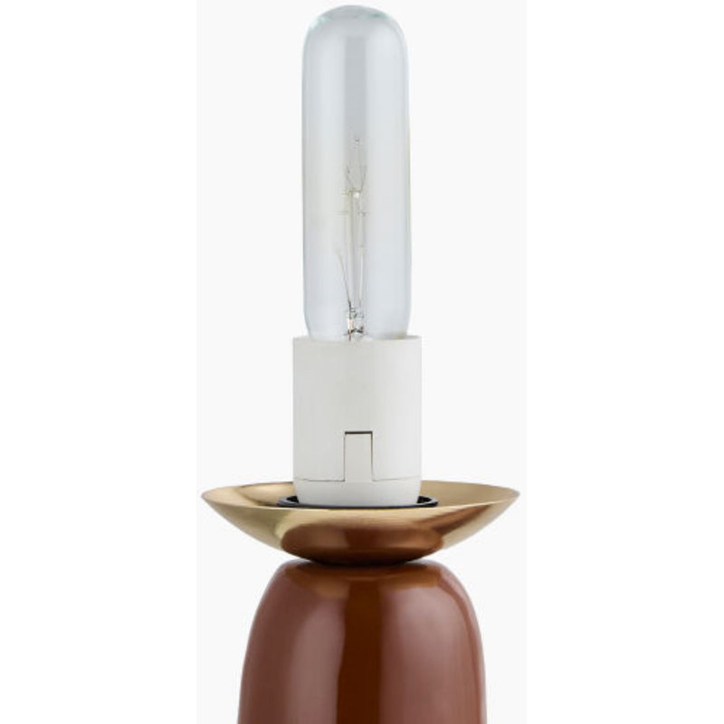 Miru Table Lamp, Brown