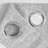Leming Linen Like Polyester Blackout Room Darkening Grommet Curtain Pair-463402354-409431670