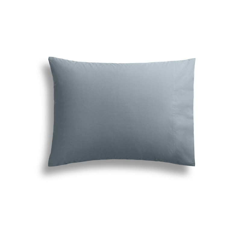 Percale Sheet Set, Gray Blue, Queen