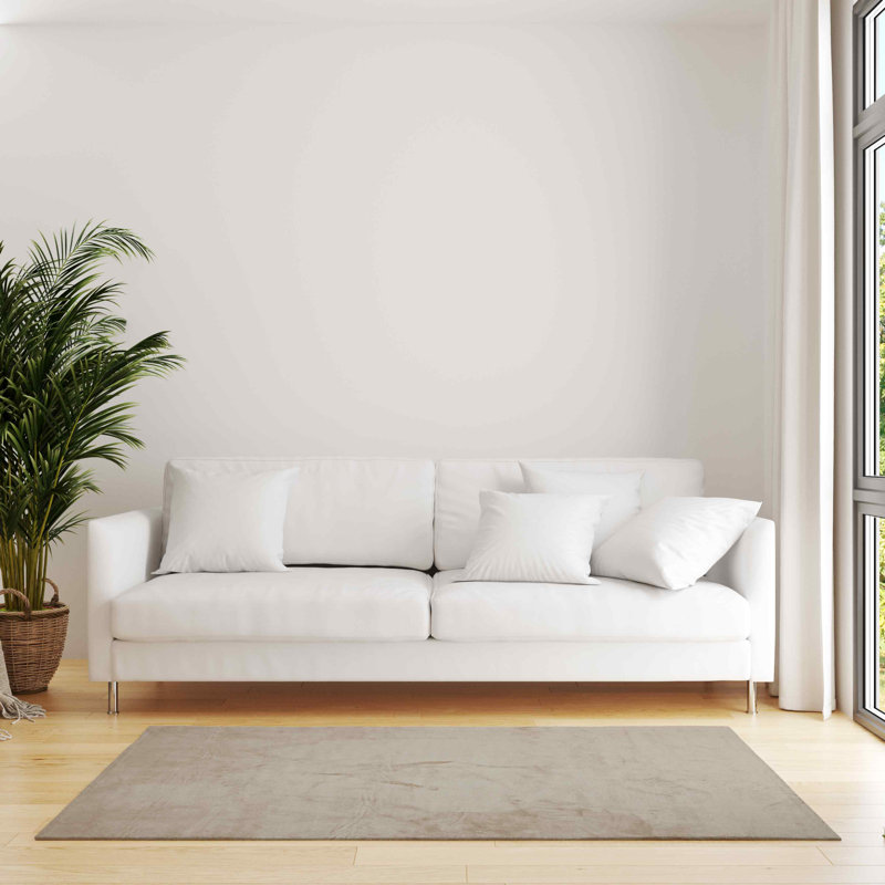Adulfo Unicoloured Area Rug, Runner 80 x 300 cm