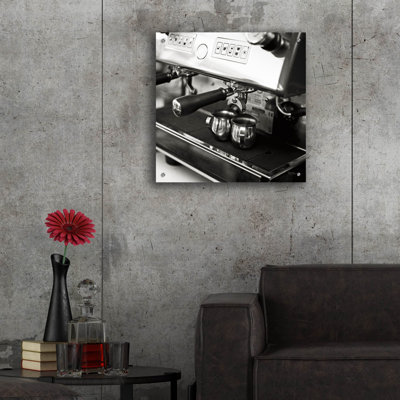 «Coffeehouse 1» par Laura Marshall, art mural en verre acrylique
