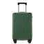 Valise de transport rigide de 20 pouces, valise légère en ABS durable avec roulettes pivotantes, verrou TSA intégré, 2 cubes de rangement, vert