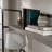 Credenza Hutch with Impact-Resistant Design, Brown finish