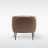 Samouri Modern Channel Tufted Barrel Accent Chair-516721810