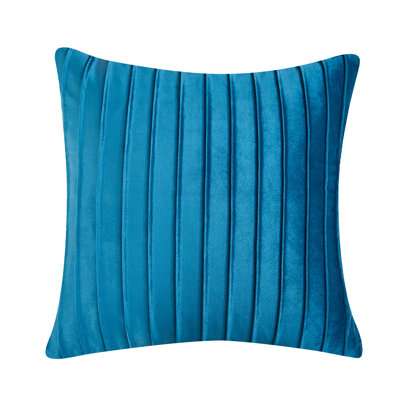 Housse de coussin en velours | Housses de coussin décoratif | 18 po x 18 po, carré | Pièce unique | Avec coussin décoratif