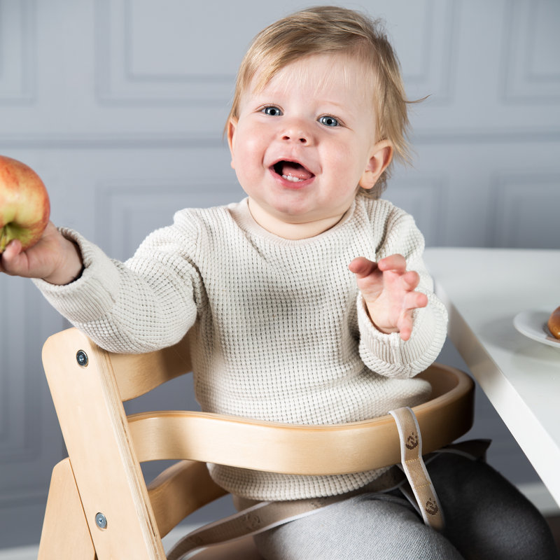 High Chair Sit Up 3, Various Colours, Natural Wood