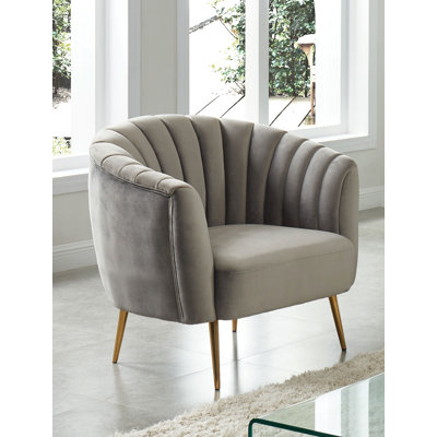 Fauteuil en polyester 35,25 po Parrish