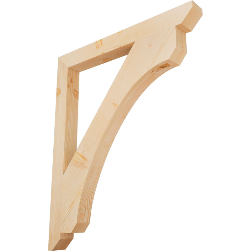 Support à lattes l 3 3 po x P 40 po x H 48 po, sapin Douglas, Douglas (lisse), H 48 po x l 3,5 po x P 40 po