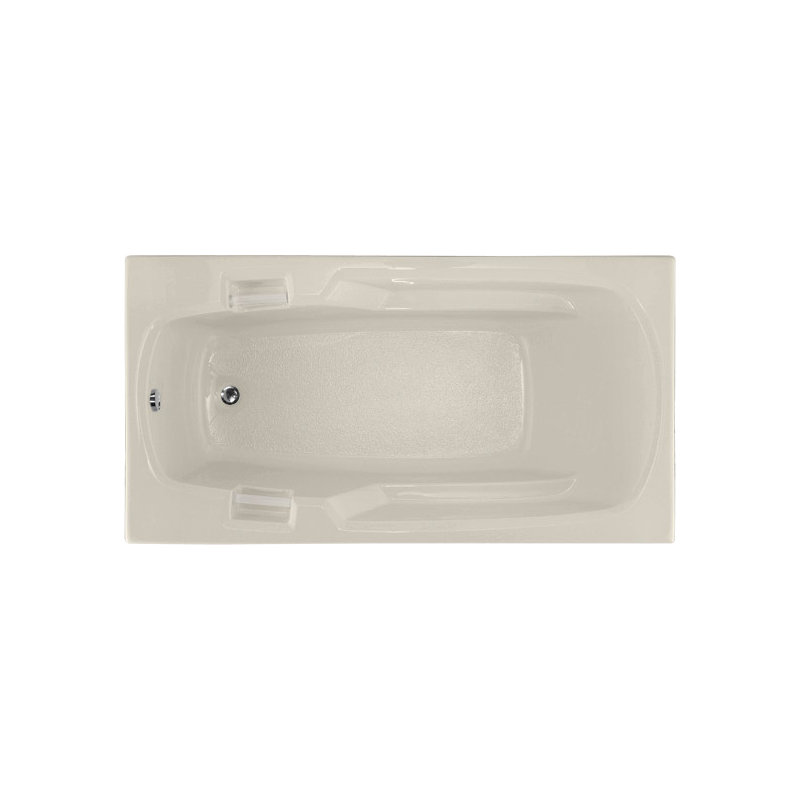 Builder 6032 60'' x 32'' Drop-In Soaking Acrylic Bathtub, Biscuit