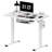 Home Office Height Adjustable Standing Desk With Built-in Power Outlet-1213942073