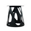 Table ronde moderne noire, surface en pierre frittée de 59,99 po pour 6 à 8 personnes, base en fer, disque rotatif de 31,5 po, plateau de salle à manger design, plateau tournant de base, pour chauffer et décolorer-2136426115
